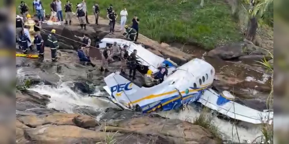 Aeronave irá para o aeroporto de Caratinga