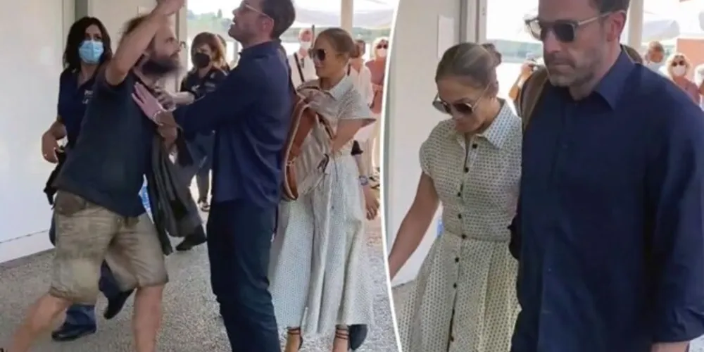 Artistas estavam deixando o aeroporto Marco Polo, em Veneza quando o caso aconteceu