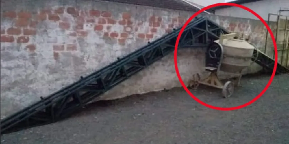 Olhos de águia, como ficou conhecido, viu uma publicação na internet, reconheceu a betoneira que utilizava para trabalhar e acionou os policiais