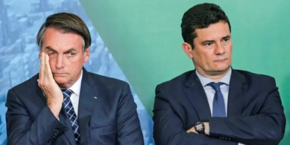 Presidente fez uma crítica velada ao ex-ministro da Justiça e Segurança Pública durante evento em Ponta Grossa
