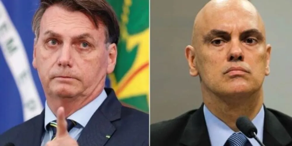 Bolsonaro pede a destituição de Alexandre de Moraes
