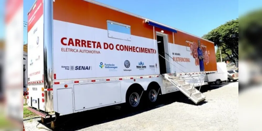 Carreta estará em Ponta Grossa