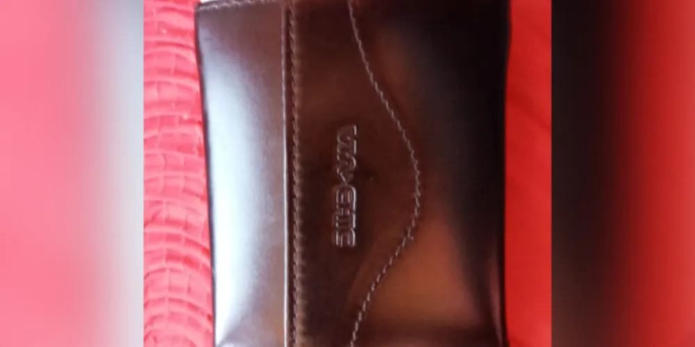 Carteira com documentos e dinheiro foi achada na rua