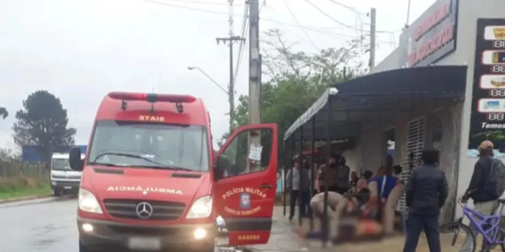 O caso assustou moradores no bairro Santa Terezinha, em Fazenda Rio Grande