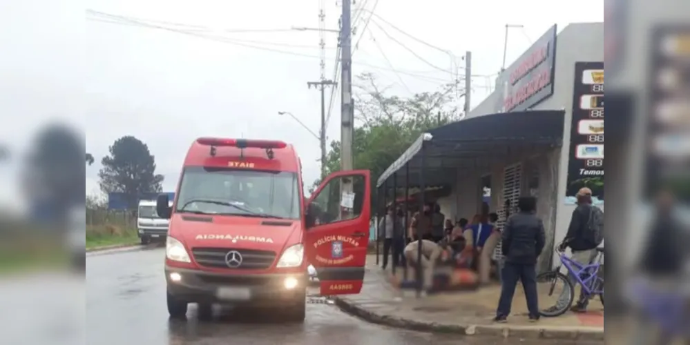 O caso assustou moradores no bairro Santa Terezinha, em Fazenda Rio Grande