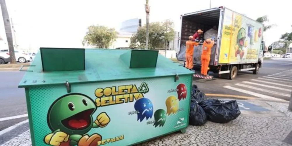 Ponta Grossa é um dos municípios que conta com processo de coleta seletiva