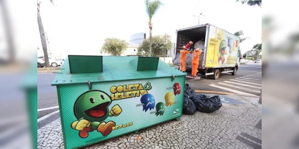 Ponta Grossa é um dos municípios que conta com processo de coleta seletiva