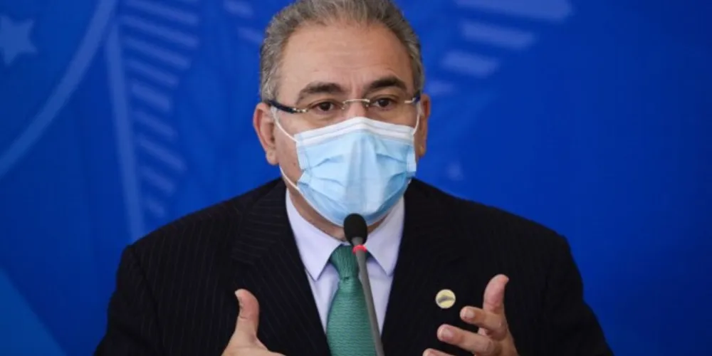 Ministro da Saúde do Brasil, Marcelo Queiroga.