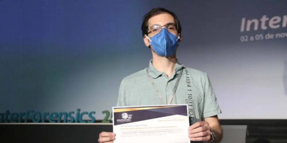 Perito da Polícia Científica, Henrique Galperin, ganha prêmio na categoria crimes cibernéticos no InterForensics