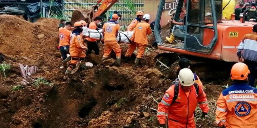 Foi no departamento de Nariño, na fronteira com o Equador.