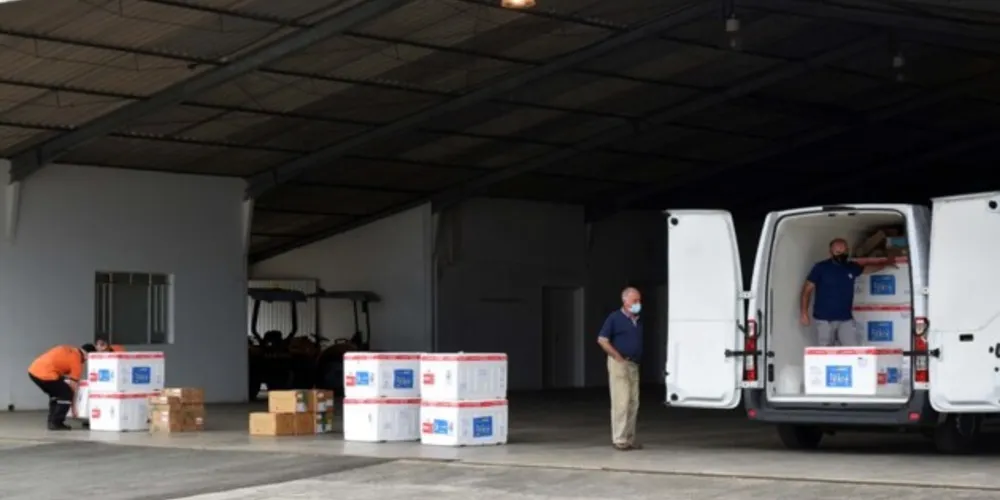 Saúde distribui 583,6 mil vacinas contra a Covid-19