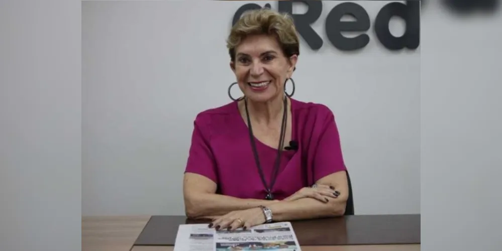 Prefeita da cidade de Ponta Grossa, Elizabeth Silveira Schmidt (PSD).