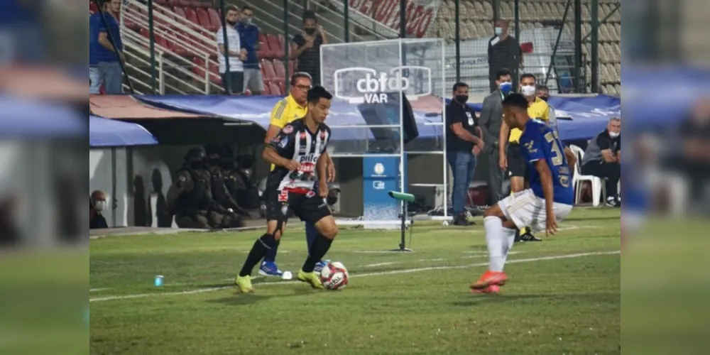 Operário e Cruzeiro empataram na Arena Jacaré
