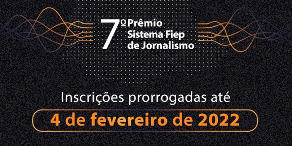 Trabalhos já inscritos seguem válidos na disputa