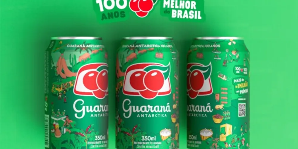 Lata lançada em comemoração ao centenário