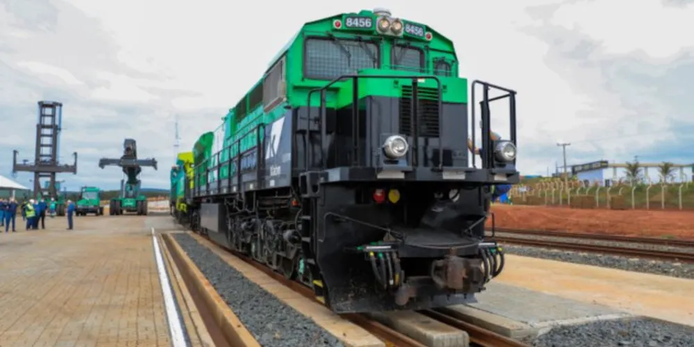 O terminal foi construído ao lado da fábrica de Ortigueira e vai centralizar os volumes de exportação das unidades Monte Alegre e Puma.