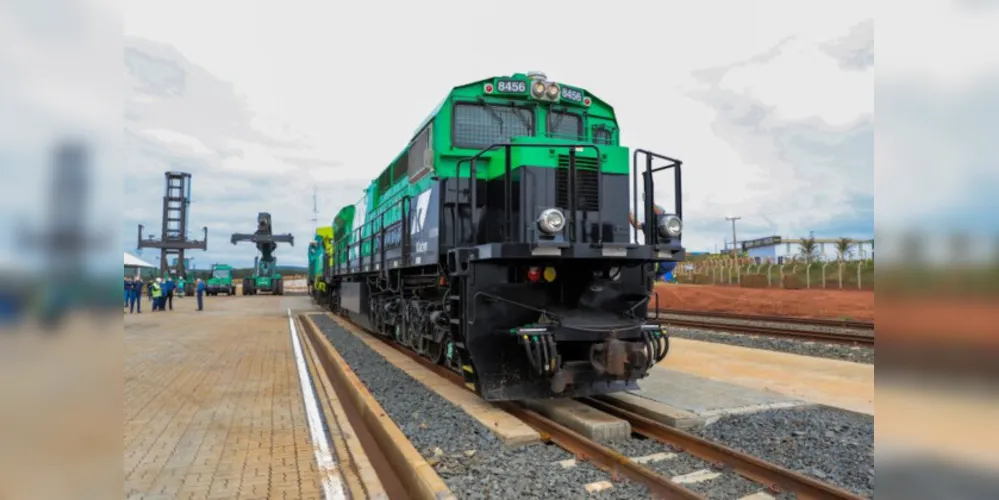 O terminal foi construído ao lado da fábrica de Ortigueira e vai centralizar os volumes de exportação das unidades Monte Alegre e Puma.