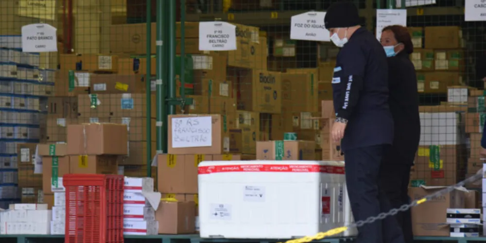 O Estado vai receber imunizantes da CoronaVac/Butantan e da Pfizer/BioNTech.

