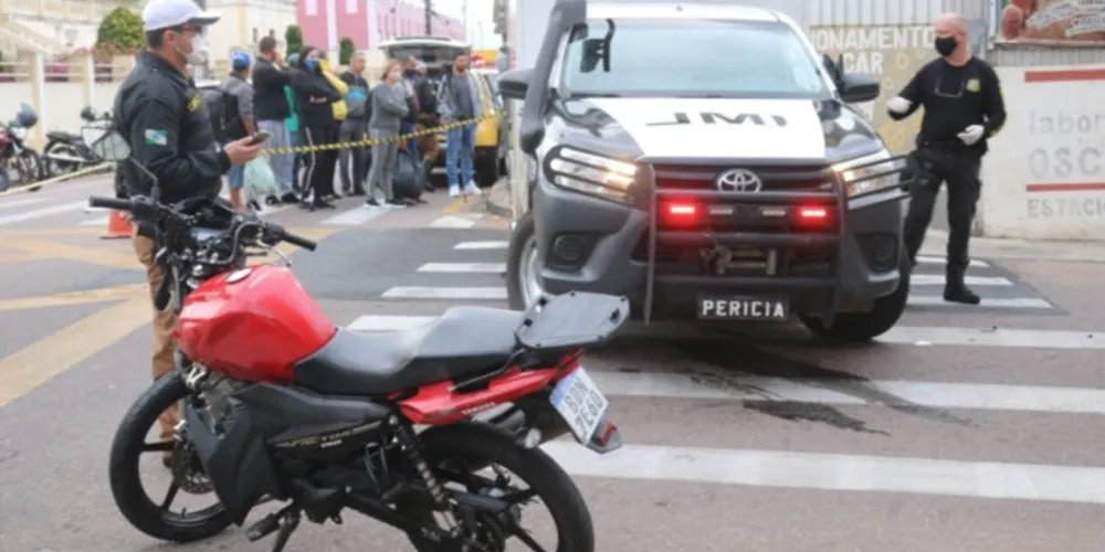 Acidente aconteceu no dia 29 de agosto. na área central