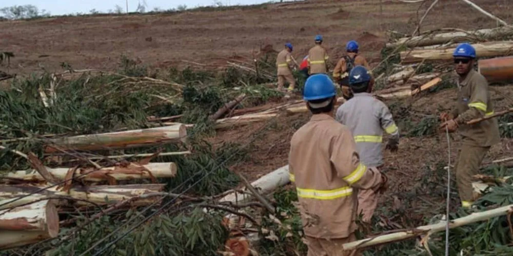 Regiões Oeste e Noroeste do Estado foram afetadas por fortes chuvas neste fim de semana