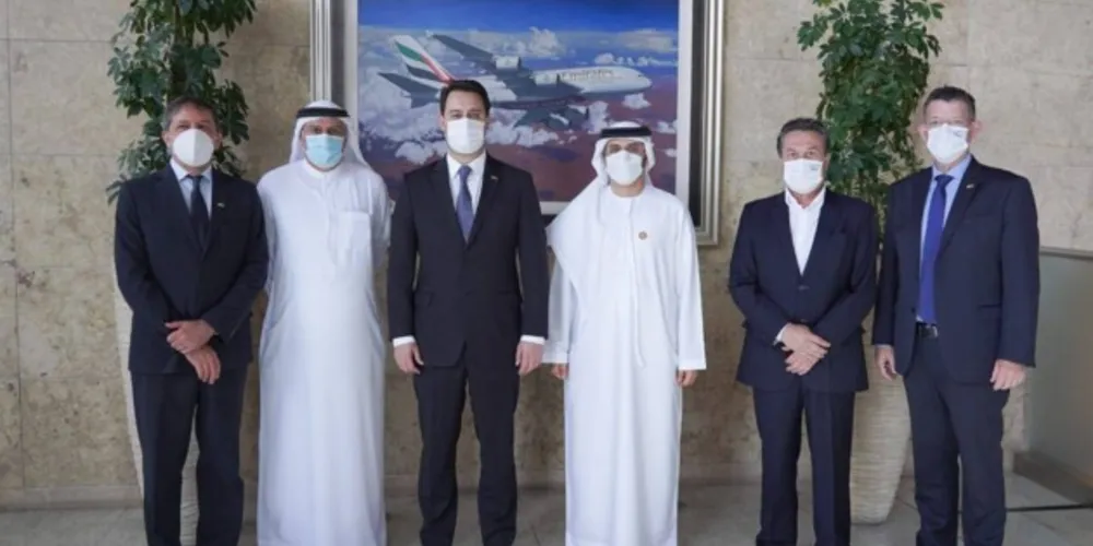 Imagem ilustrativa da imagem Ratinho busca voo direto entre Paraná e Dubai