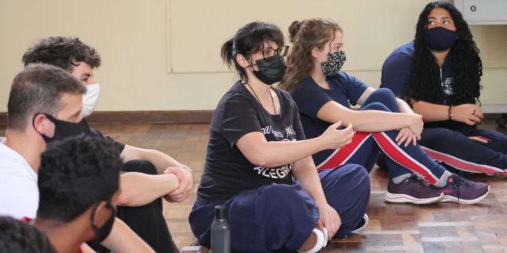 A Linguagem do Palhaço foi trabalhada com alunos do 9º ano do ensino fundamental