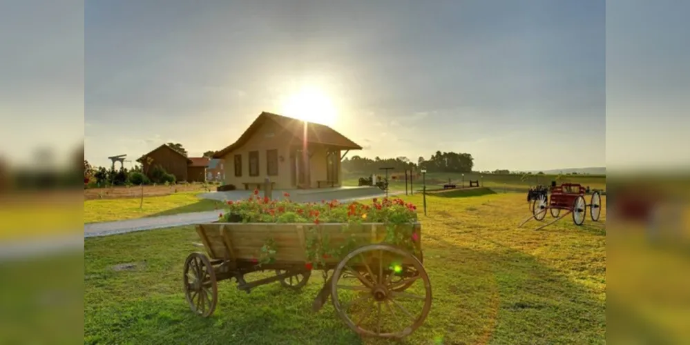 Parque Histórico de Carambeí, um dos destinos turísticos do Paraná