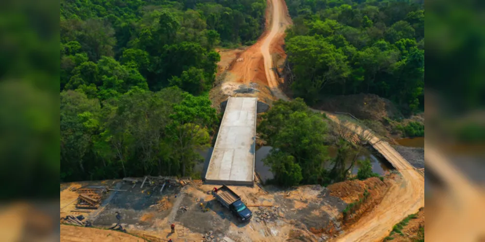 Investimento de R$ 740 mil beneficia a comunidade de São Sebastião e facilita o tráfego de veículos