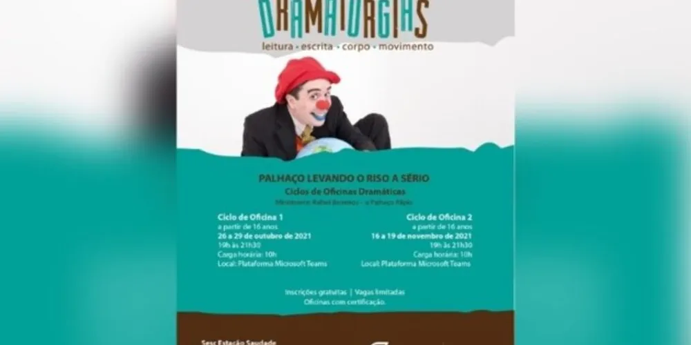 O Sesc Dramaturgias já é uma referência nacional quando o assunto é texto para artes cênicas.