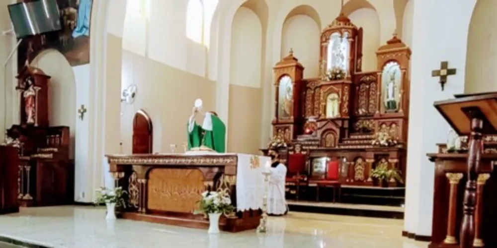 A rica beleza da histórica igreja de Tibagi