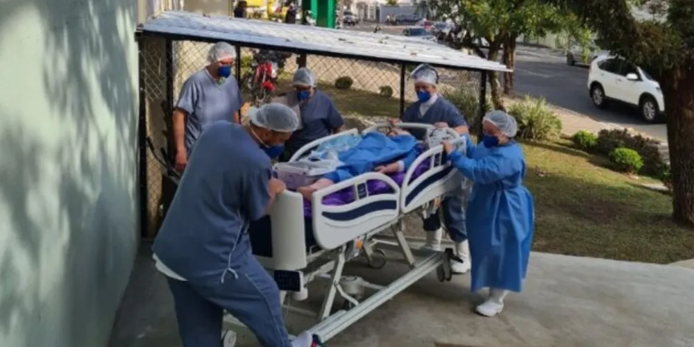 Hospital Geral realiza simulação de evacuação nas unidades de confinamento.