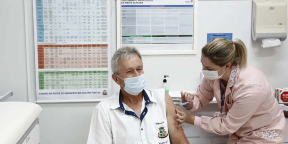 Será feita aplicação para quem tomou a primeira dose dessa fabricante até dia 6 de agosto