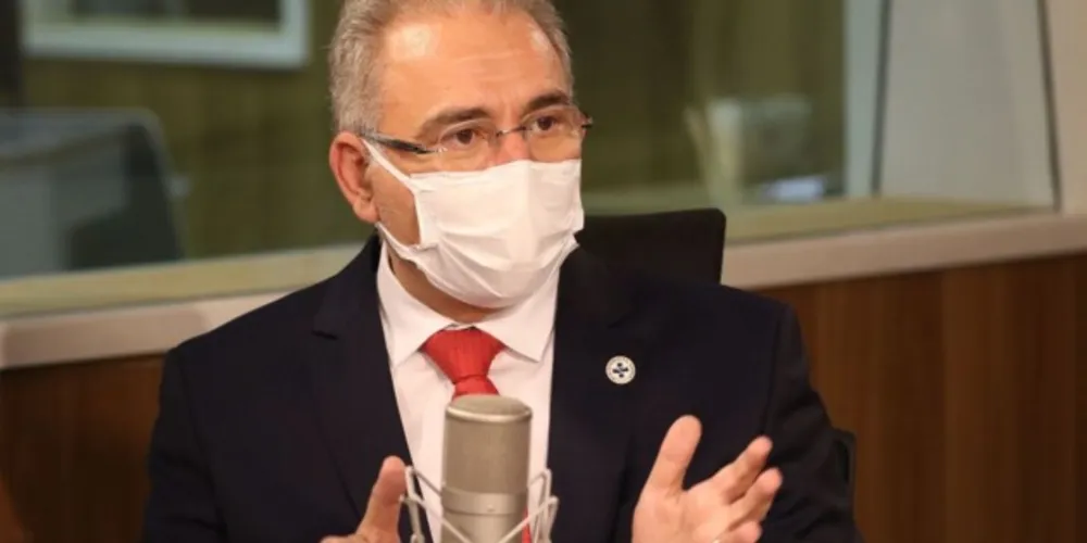 Ministro da Saúde, Marcelo Queiroga