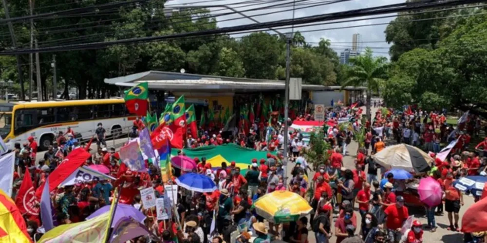 Na manhã deste sábado, foram registradas manifestações na cidade do Rio de Janeiro, de Salvador, Fortaleza, Belém, Boa Vista, Maceió e Goiânia