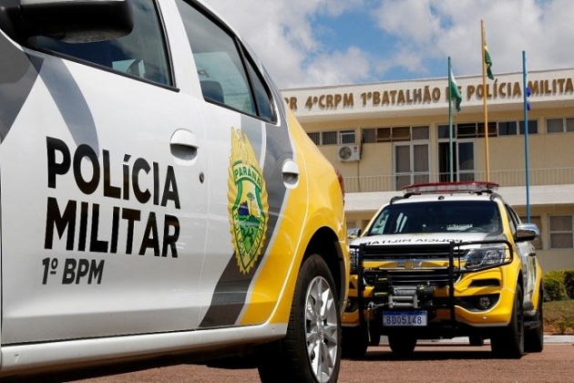 Situação foi relatada pelo 1º Batalhão da Polícia Militar de Ponta Grossa.