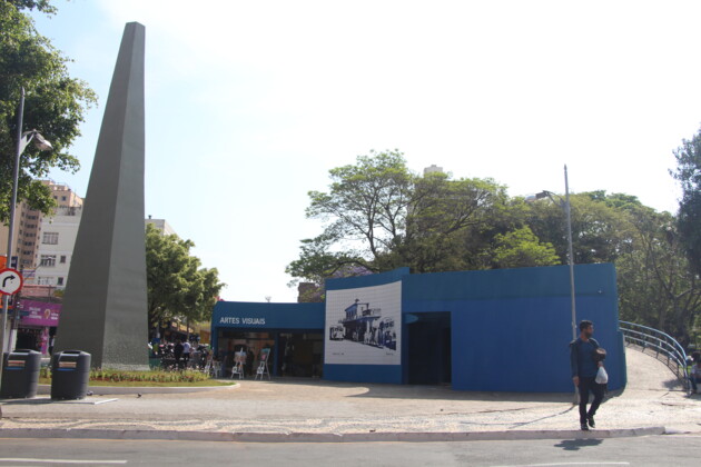 Ponto Azul, localizando no centro de Ponta Grossa