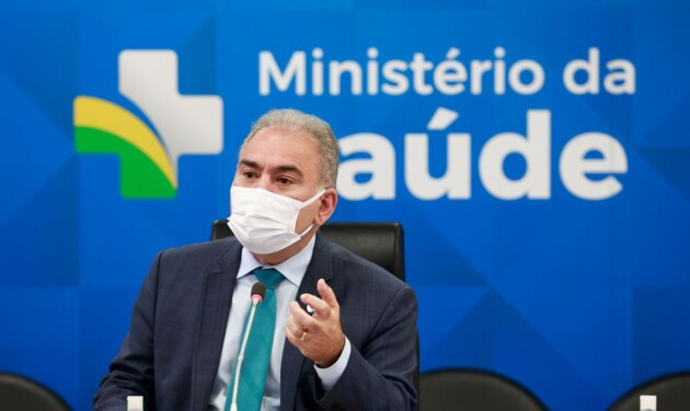 Ministro da Saúde do Brasil, Marcelo Queiroga.