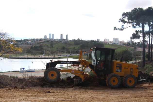 Pavimentação melhorará a vida dos moradores e o tráfego na região do Parque de Olarias.