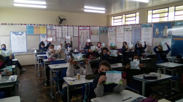 Trabalhos em sala de aula ajudaram a fixar o conteúdo