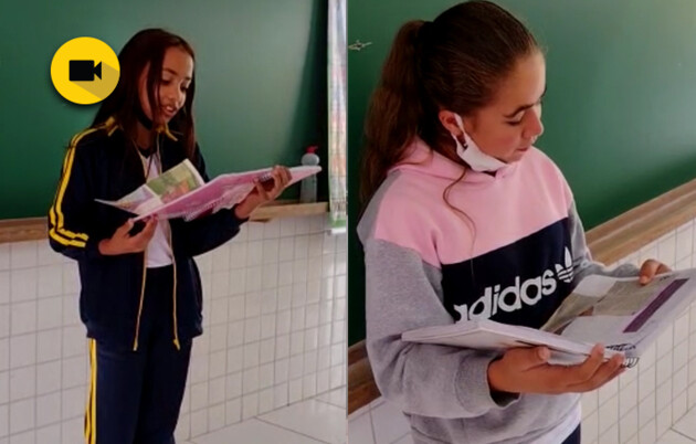 Imagem ilustrativa da imagem Alunos de 5º ano em Ortigueira estudam os tipos de notícia