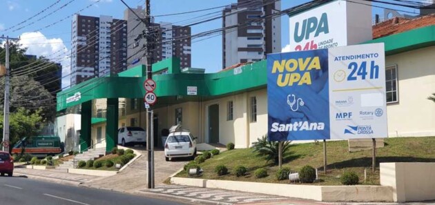 A Unidade de Pronto Atendimento (UPA) Santana foi inaugurada neste ano.