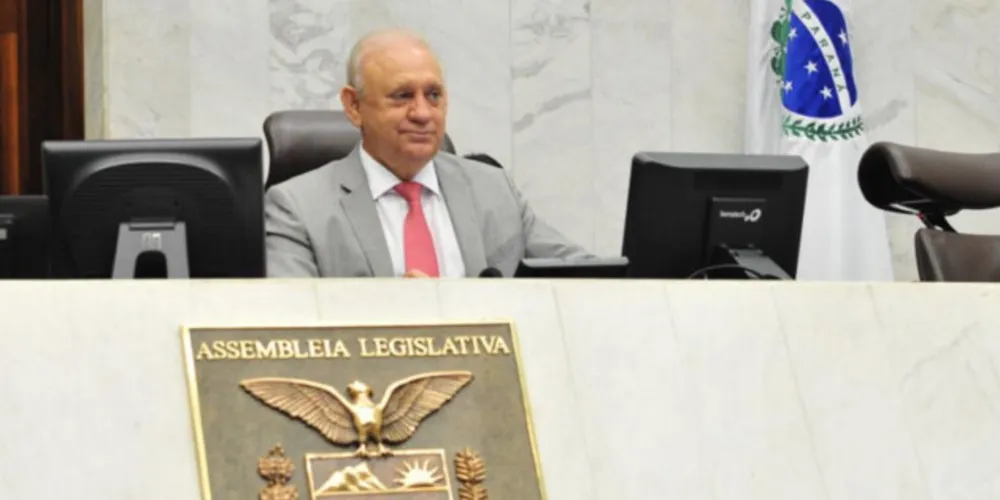 Presidente da Assembleia Legislativa do Paraná, Ademar Traiano.
