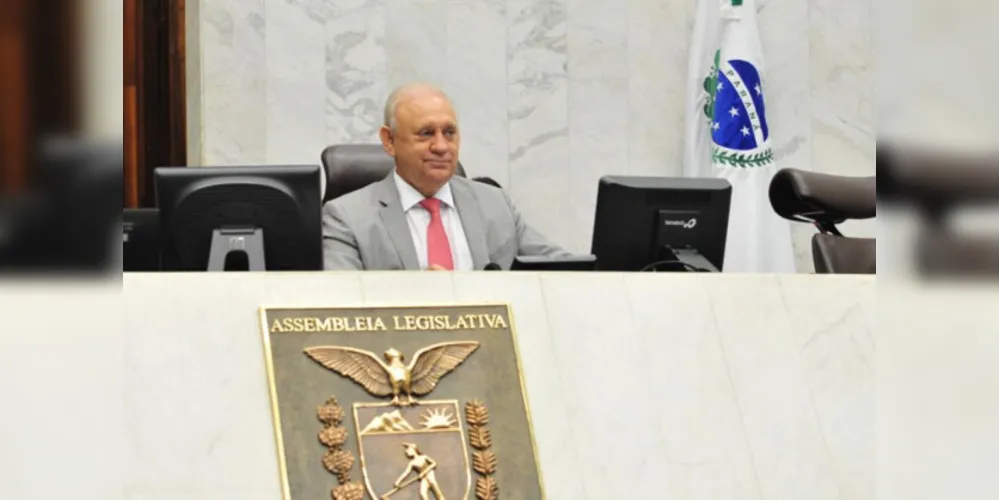 Presidente da Assembleia Legislativa do Paraná, Ademar Traiano.