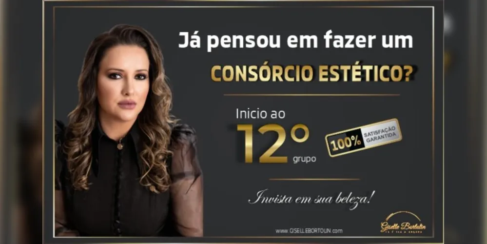 Giselle Bortolin Estética Avançada, com muito sucesso inicia o 12° grupo de consórcio