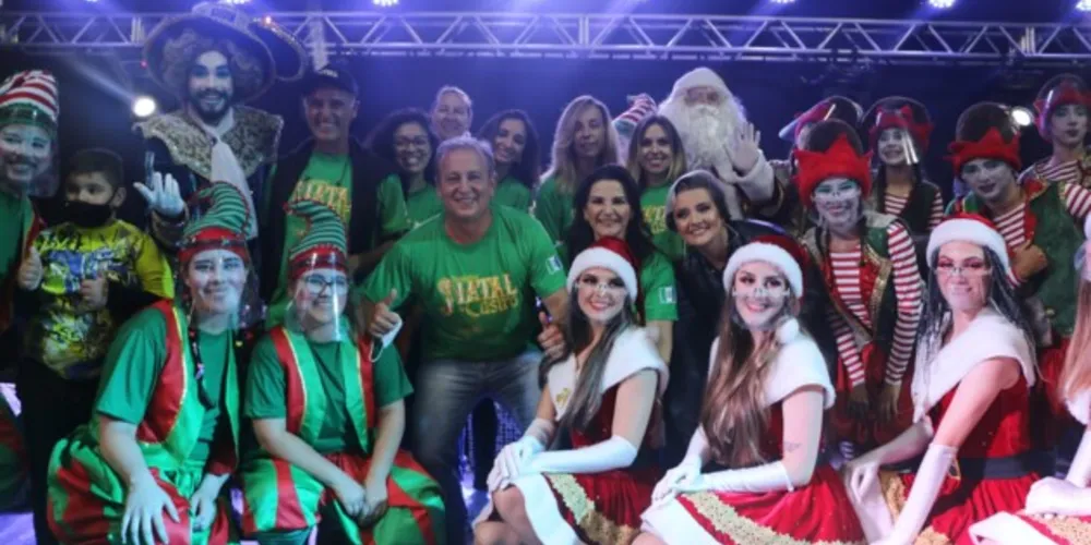 Abertura das festividades ocorreu na última sexta-feira (3). Cronograma traz eventos até o dia 23 de dezembro