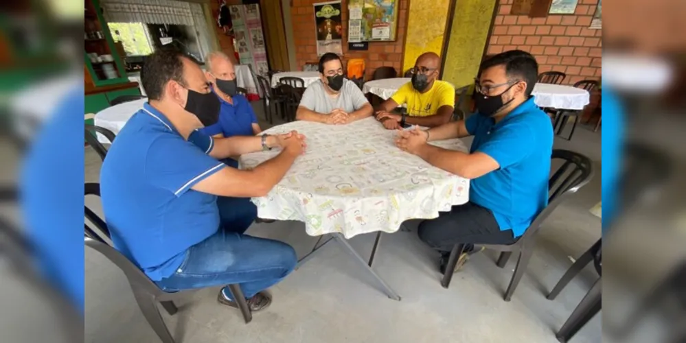 Reunião de trabalho aconteceu na pousada Longe Vista, que também será a sede do evento