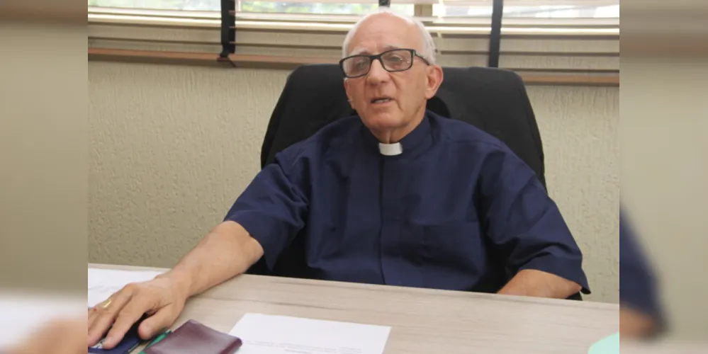 Bispo ficou quatro dias na Santa Casa, realizando sessões de quimioterapia e imunoterapia.