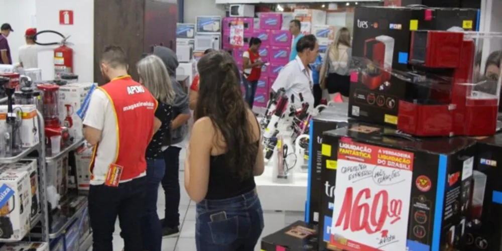 Megaliquidações são tradicionalmente realizadas no primeiro fim de semana do ano