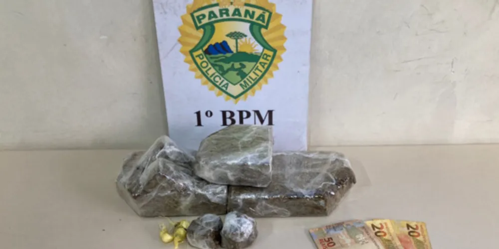 Imagem ilustrativa da imagem Jovem é flagrado com mais de 1 kg de maconha no Cará-Cará