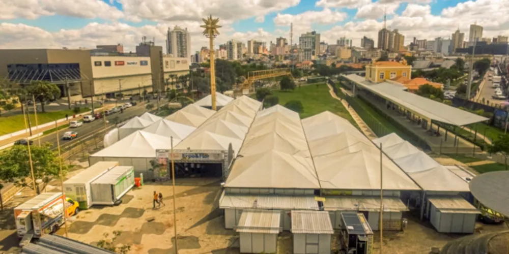 Lonas da Expo&Flor são doadas para projeto ambiental